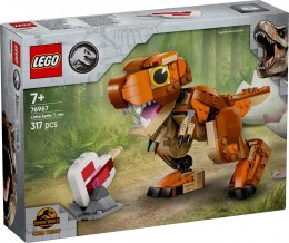 Klocki jurassic world 76967 tyranozaur mały