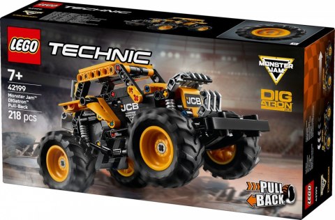 Klocki technic 42199 monster jam digatron z napędem pull-back Klocki technic 42199 monster jam digatron z napędem pull-back