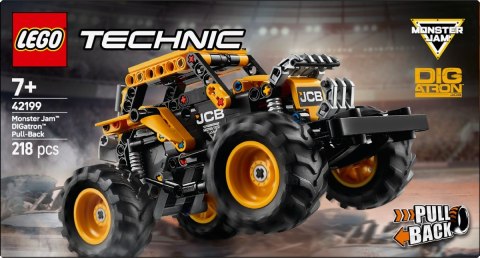 Klocki technic 42199 monster jam digatron z napędem pull-back Klocki technic 42199 monster jam digatron z napędem pull-back