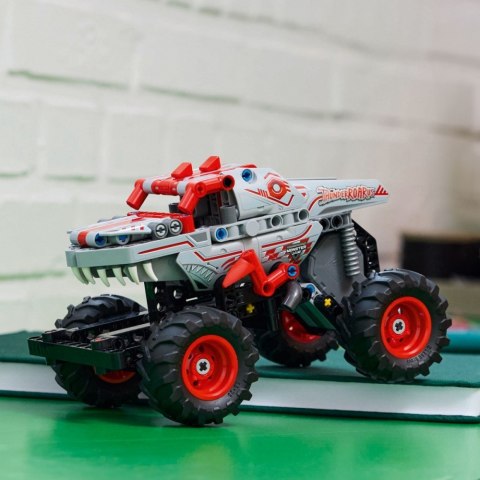 Klocki technic 42200 monster jam thunderroarus z napędem typu pull-back Klocki technic 42200 monster jam thunderroarus z napędem typu pull-back