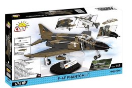 Klocki armed forces f-4f phantom ii 676 elementów