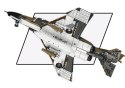 Klocki armed forces f-4f phantom ii 676 elementów