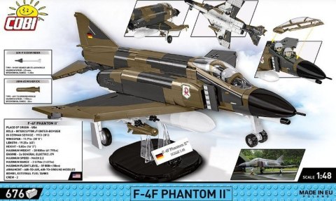 Klocki armed forces f-4f phantom ii 676 elementów Klocki armed forces f-4f phantom ii 676 elementów