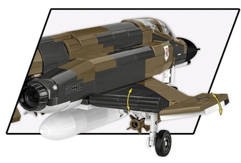 Klocki armed forces f-4f phantom ii 676 elementów Klocki armed forces f-4f phantom ii 676 elementów