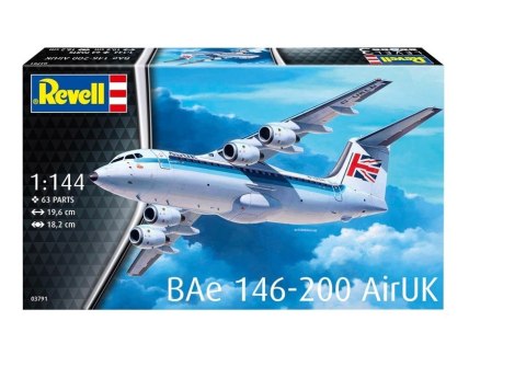 Model plastikowy bae 146 rj85 1/144 Model plastikowy bae 146 rj85 1/144
