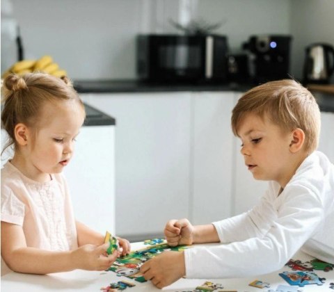 Puzzle 24 elementów maxi ciekawski smok diplodok Puzzle 24 elementów maxi ciekawski smok diplodok