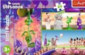 Puzzle 24 elementów maxi ciekawski smok diplodok