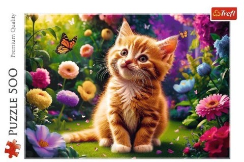 Puzzle 500 elementów uroczy kotek Puzzle 500 elementów uroczy kotek
