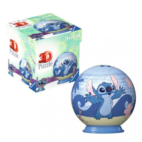 Puzzle 54 elementy 3d kula stitch 1 Puzzle 54 elementy 3d kula stitch 1