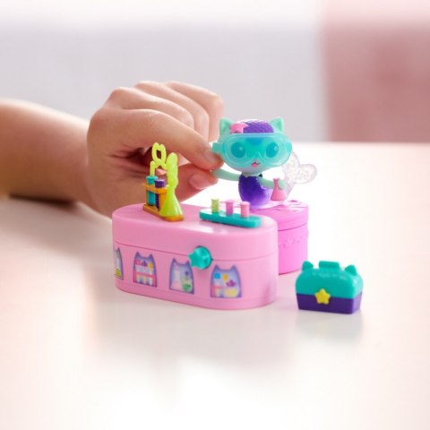 Zestaw figurek koci domek gabi laboratorium syrenkotki Zestaw figurek koci domek gabi laboratorium syrenkotki