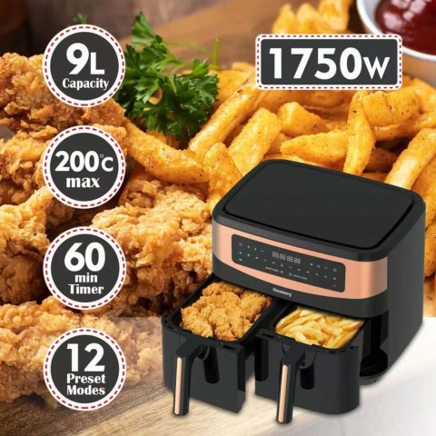 FRYTOWNICA BEZTŁUSZCZOWA 9L 1750W KLAUSBERG AIR FRYER KB-7589 FRYTOWNICA BEZTŁUSZCZOWA 9L 1750W KLAUSBERG AIR FRYER KB-7589