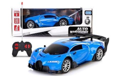Auto wyścigowe r/c tfb niebieskie Auto wyścigowe r/c tfb niebieskie