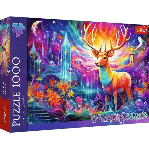 Puzzle 1000 elementów dreamscapes mistyczny jeleń Puzzle 1000 elementów dreamscapes mistyczny jeleń