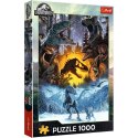 Puzzle 1000 elementów w świecie parku jurajskiego dinozaury