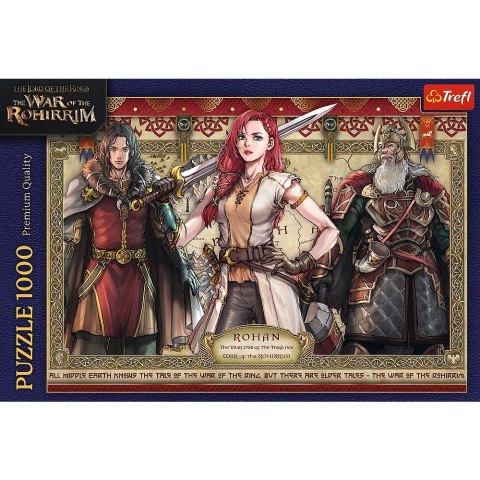 Puzzle 1000 elementów władca pierścieni wojna rohirrimów Puzzle 1000 elementów władca pierścieni wojna rohirrimów