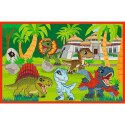 Puzzle 2x24 elementy małe dinozaury jurassic world