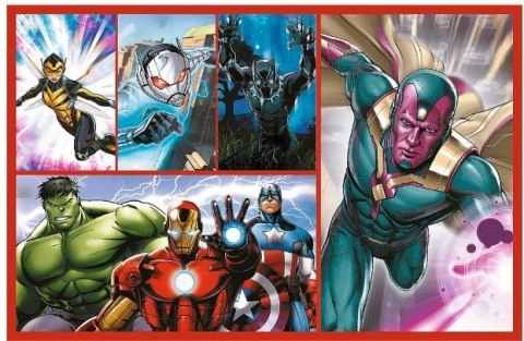 Puzzle 2x70 elementów avengers zostań bohaterem Puzzle 2x70 elementów avengers zostań bohaterem