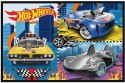 Puzzle 2x70 elementów hot wheels samochodziki