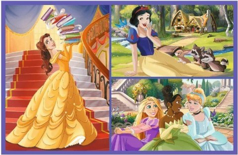 Puzzle 2x70 elementów księżniczki disneya bajkowe dni Puzzle 2x70 elementów księżniczki disneya bajkowe dni