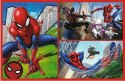 Puzzle 2x70 elementów spiderman pajęcze historie