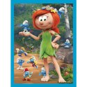 Puzzle 2w1 puzzle i memos wesołe zabawy smerfów