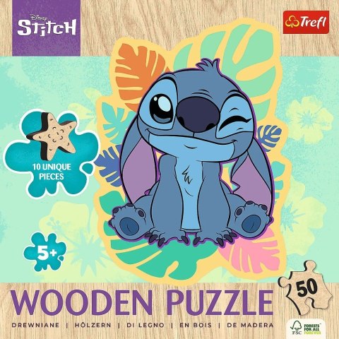 Puzzle drewniane wesoły stitch Puzzle drewniane wesoły stitch