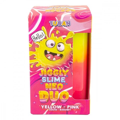 Slime jiggly neo duo żółto-różowy 430g Slime jiggly neo duo żółto-różowy 430g