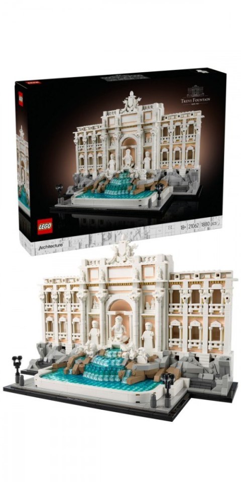 Klocki architecture 21062 fontanna di trevi Klocki architecture 21062 fontanna di trevi