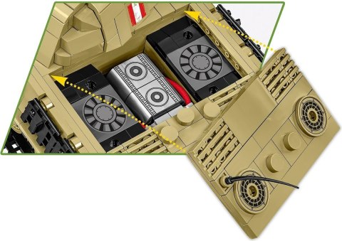 Klocki panzer v panther g pudel 1133 klocków Klocki panzer v panther g pudel 1133 klocków