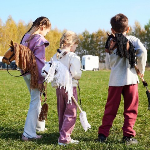 Koń na kiju hobby horse hoppihorse a3 chestnut - brąz, maść kasztanowata Koń na kiju hobby horse hoppihorse a3 chestnut - brąz, maść kasztanowata