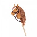 Koń na kiju hobby horse hoppihorse a4 chestnut - brąz, maść kasztanowata