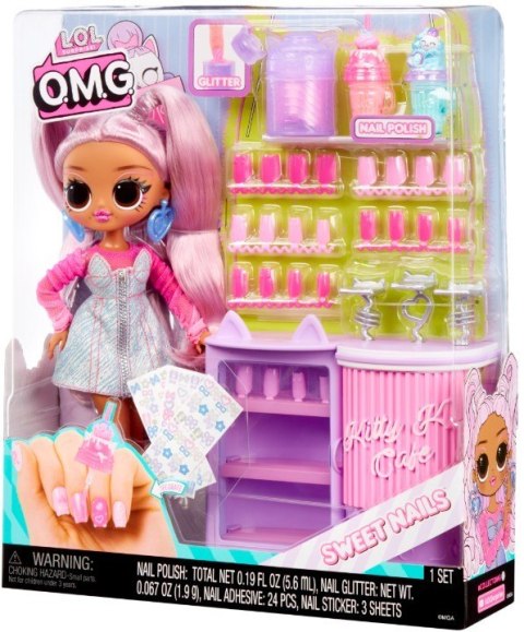 Lalka l.o.l. surprise omg sweet nails kitty k cafe Lalka l.o.l. surprise omg sweet nails kitty k cafe