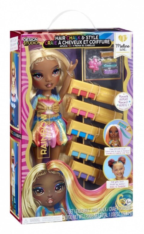 Lalka rainbow high hair chalk style meline Lalka rainbow high hair chalk style meline