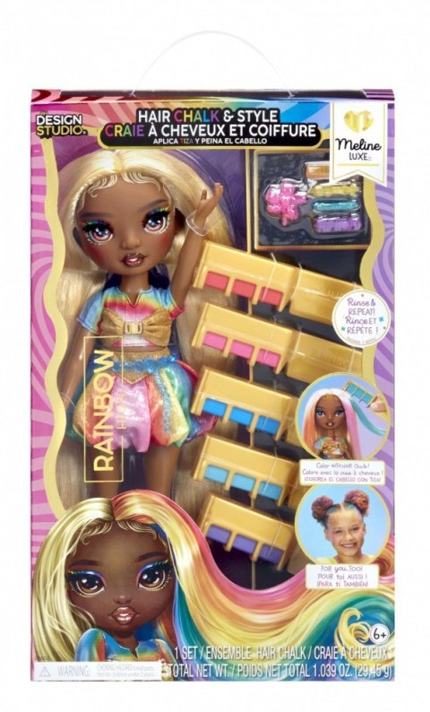 Lalka rainbow high hair chalk style meline Lalka rainbow high hair chalk style meline