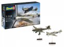 Modele do sklejania samolot me bf109e & junkers ju87b 1/144