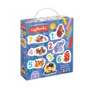 Puzzle do pary - cyferki