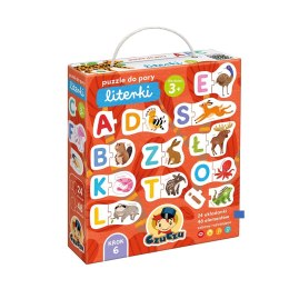 Puzzle do pary - literki