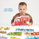 Układanka pierwsze puzzle - pojazdy