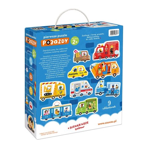 Układanka pierwsze puzzle - pojazdy Układanka pierwsze puzzle - pojazdy