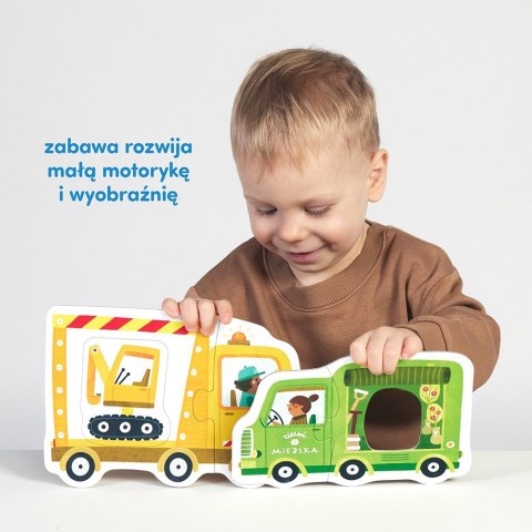 Układanka pierwsze puzzle - pojazdy Układanka pierwsze puzzle - pojazdy