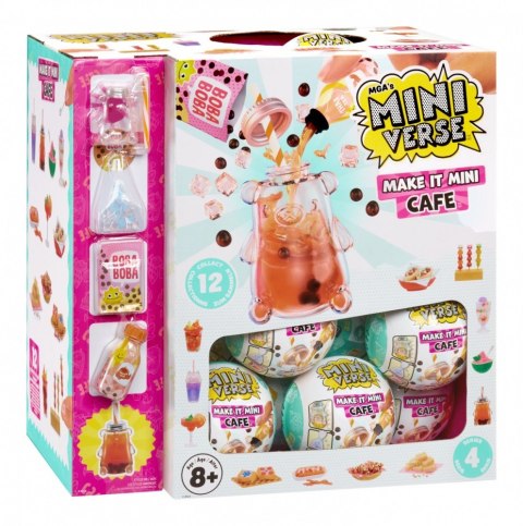 Figurki miniverse make it mini foods: cafe display 24 sztuki Figurki miniverse make it mini foods: cafe display 24 sztuki