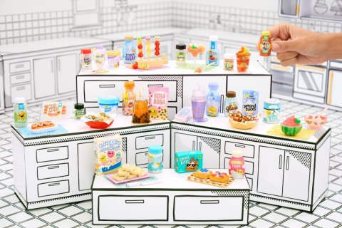 Figurki miniverse make it mini foods: cafe display 24 sztuki Figurki miniverse make it mini foods: cafe display 24 sztuki