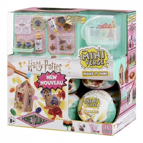 Figurki miniverse make it mini harry potter honeydukes display 15 sztuk Figurki miniverse make it mini harry potter honeydukes display 15 sztuk