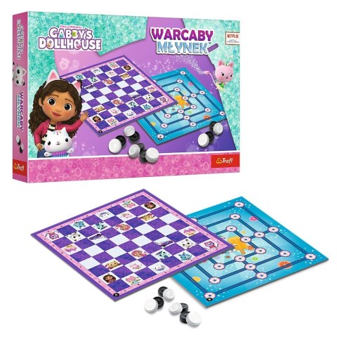 Gra warcaby i młynek gabi gabby dollhouse Gra warcaby i młynek gabi gabby dollhouse