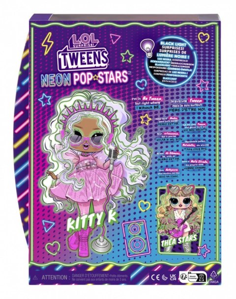 Lalka l.o.l. surprise tweens neon pop stars kitty Lalka l.o.l. surprise tweens neon pop stars kitty