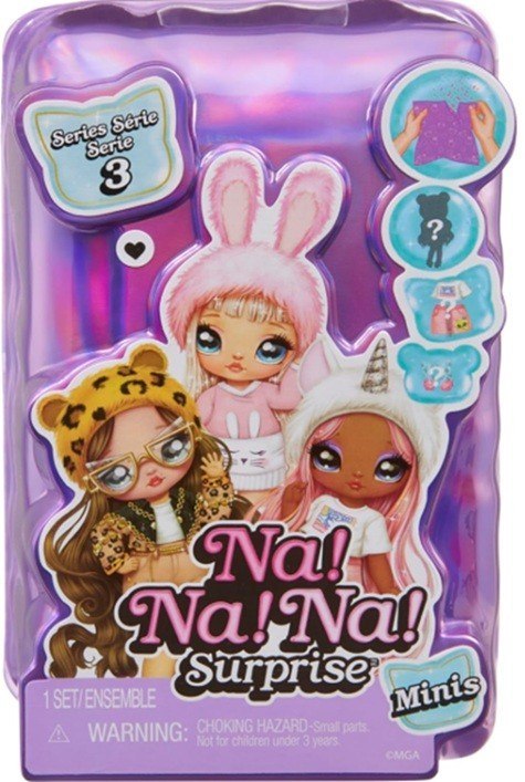Lalka na! na! na! surprise minis s3 display 12 sztuk