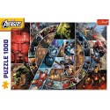 Puzzle 1000 elementów avengers bohaterowie