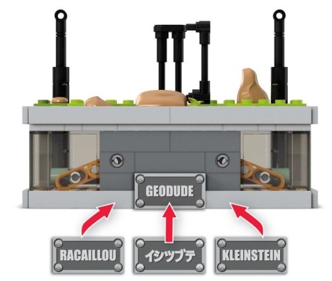 Klocki pokemon mini motion geodude Klocki pokemon mini motion geodude