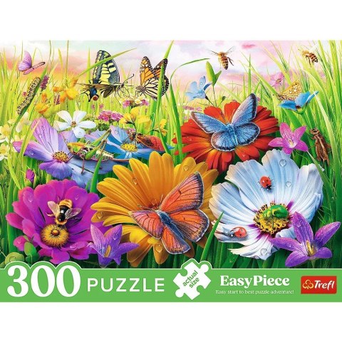 Puzzle 300 elementów easypiece owady na łące; dla seniora Puzzle 300 elementów easypiece owady na łące; dla seniora