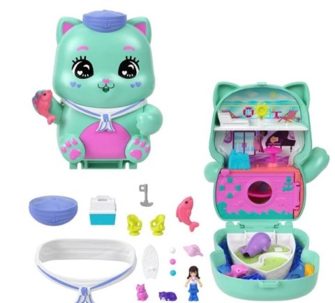 Zestaw polly pocket sail kitty